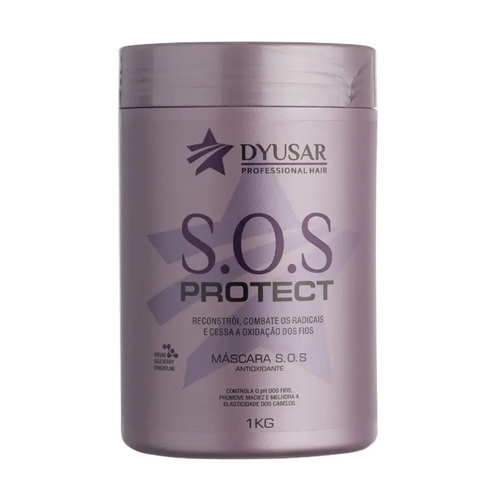Embalagem da Máscara Antioxidante para cabelo S.O.S 1kg